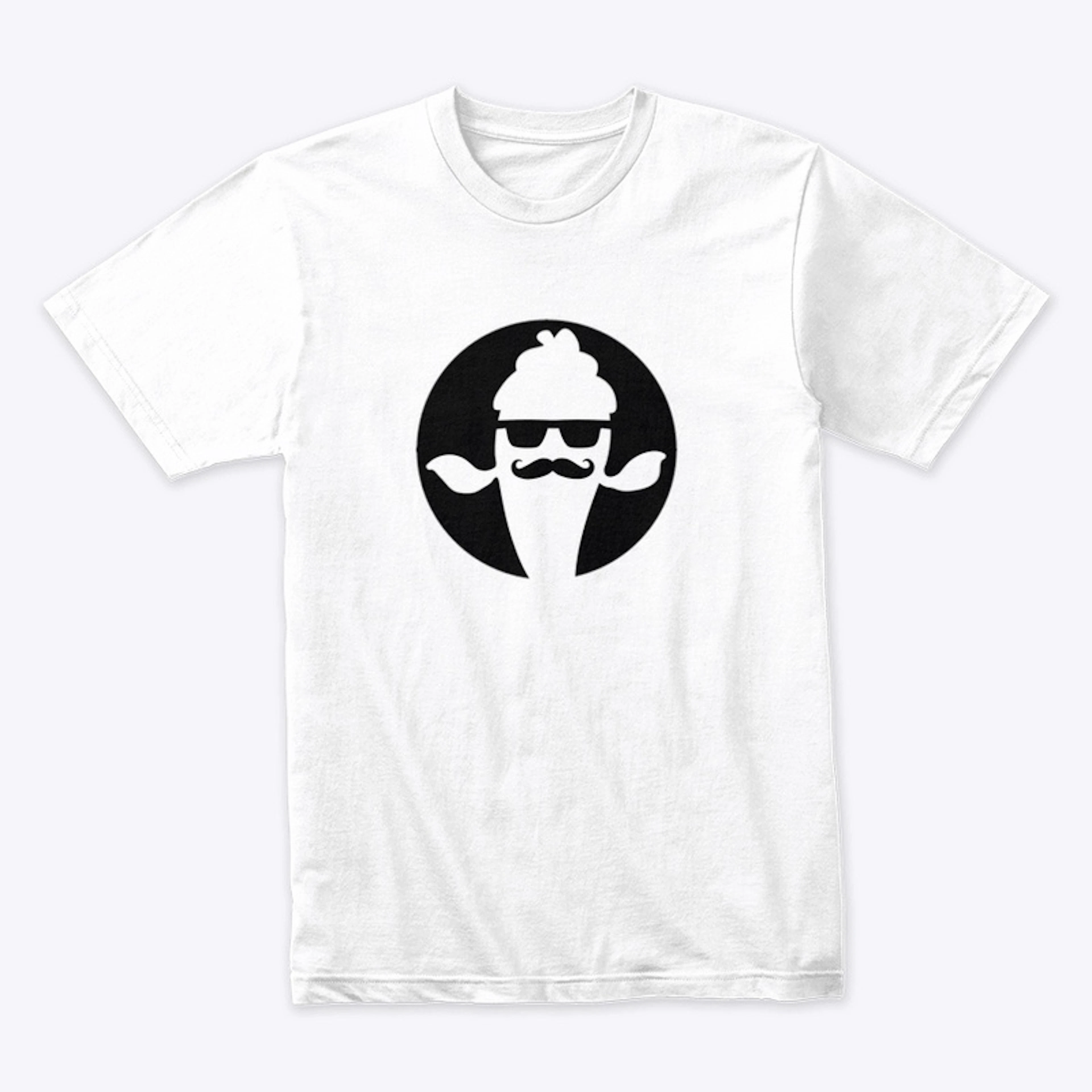 Mustache Developer T-Shirt White