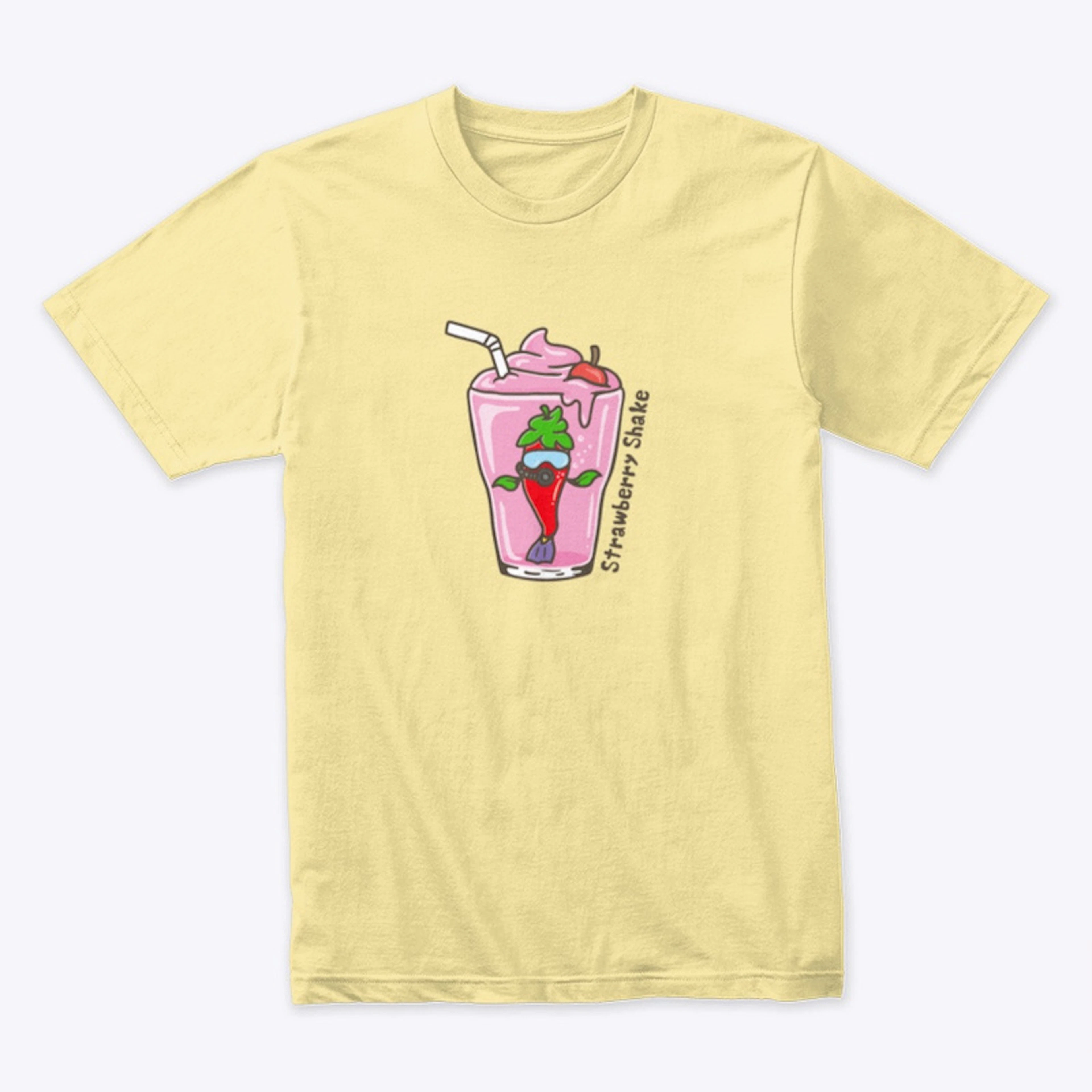 Strawberry Shake Color T-Shirt